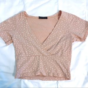 Brandy Melville Amara Floral Crop Top
